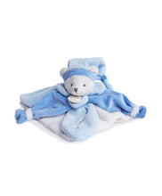 Afbeelding in Gallery-weergave laden, Doudou Blauw Collector Bear Flat Deken - 24 cm
