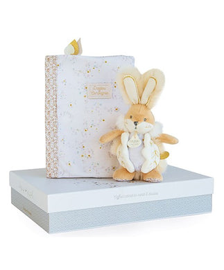 Doudou Witte suikerkonijn geboortegeschenkdoos