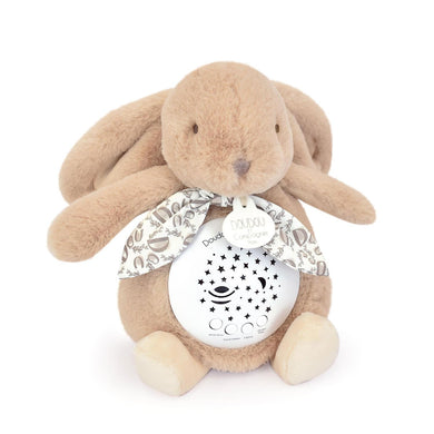 Doudou Lapin DOUDOU - Veilleuse musicale PROJECTION D'ETO beige