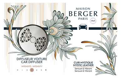 Maison Berger Autodiffuser Evanescence Cuir Mystique