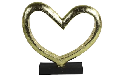 Ornament hart LED Love L goud-L34,5B5,5H33,5CM