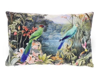 Kussen Winter tropical print 40x60cm dessin 2