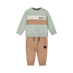 Dirkje 2 pce babysuit ls