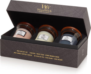 Woodwick Gift Set 3 Mini Candle Floral