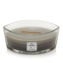 Afbeelding in Gallery-weergave laden, WoodWick Warm Woods Trilogy HearthWick Flame Ellipse