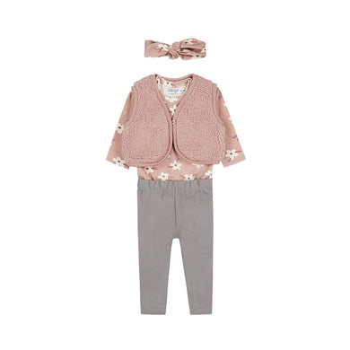 Dirkje 3 pce babysuit + headband
