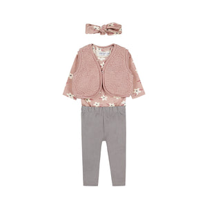 Dirkje 3 pce babysuit + headband