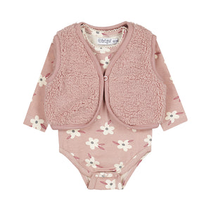 Dirkje 3 pce babysuit + headband