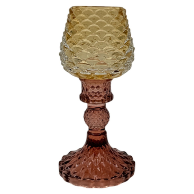 Mansion - Pincone Gold tealight Holder 8*16.9cm
