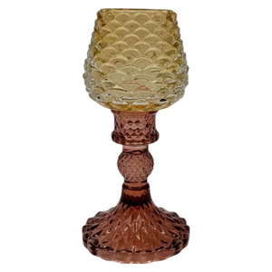 Mansion - Pincone Gold tealight Holder 8*16.9cm