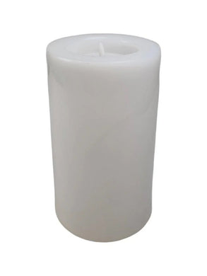 Mansion - LED white outdoor candle 15,5*27