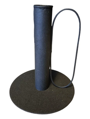 Mansion - Candleholder Stele texture black 12*24