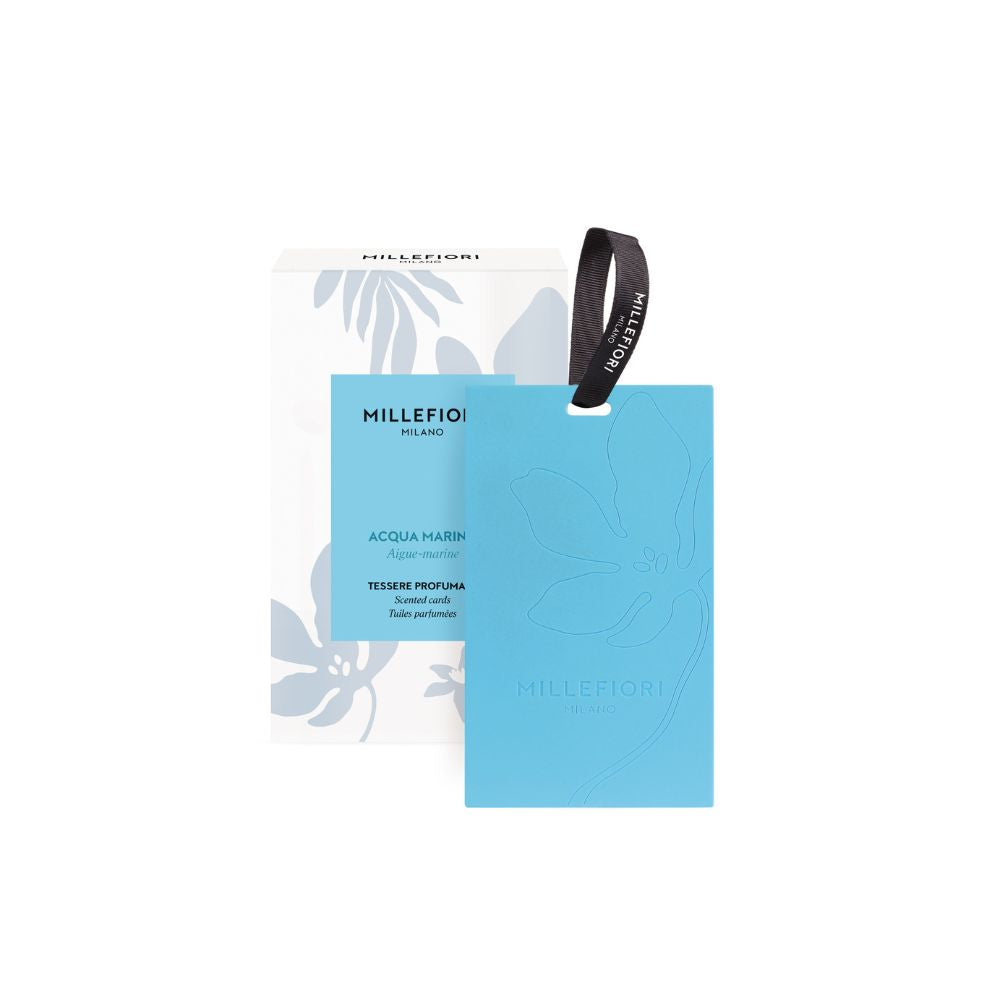 Millefiori Milano Scented Cards 3-pack Acqua Marina