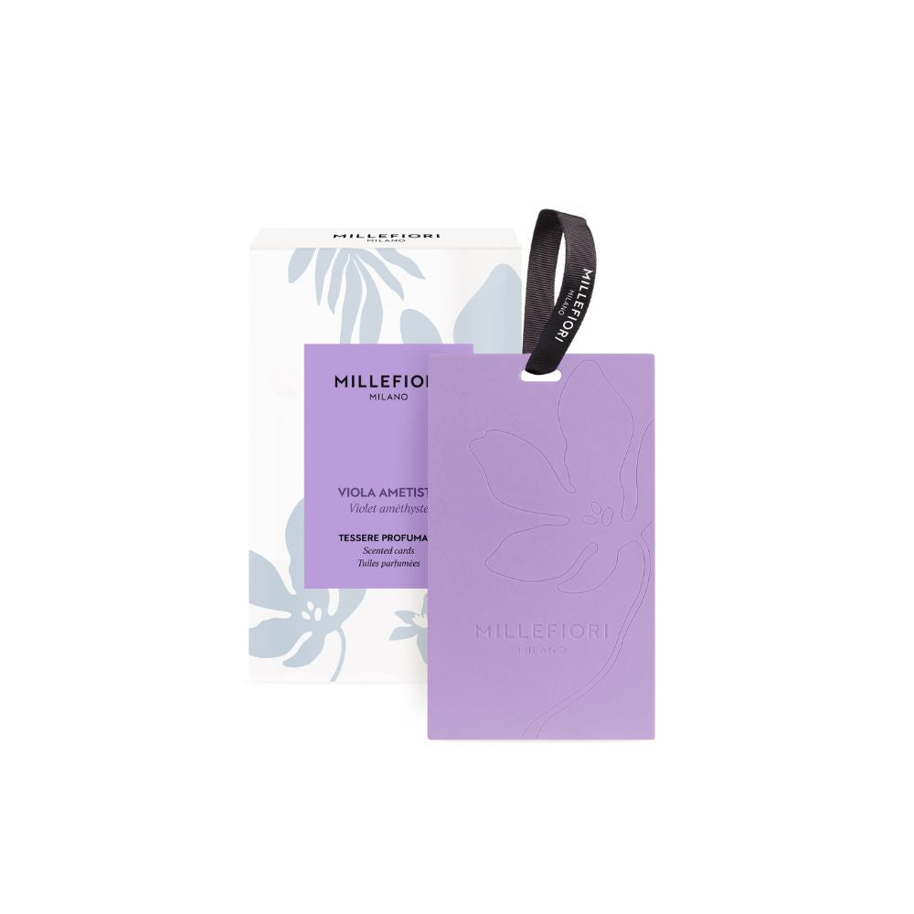 Millefiori Milano Scented Cards 3-pack Viola Ametista