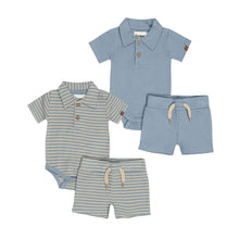 Afbeelding in Gallery-weergave laden, Dirkje - 2 pc set, Body ss, Shorts, 2-pack