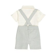 Afbeelding in Gallery-weergave laden, Dirkje - 2 pc set, Polo shirt, Shorts, suspenders