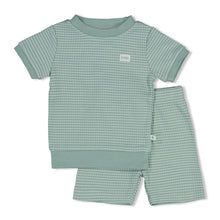 Afbeelding in Gallery-weergave laden, Feetje Shortama wafel - Summer Special - Zeegroen