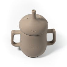 Afbeelding in Gallery-weergave laden, Pinnawala drinkbeker met rietje l Beige