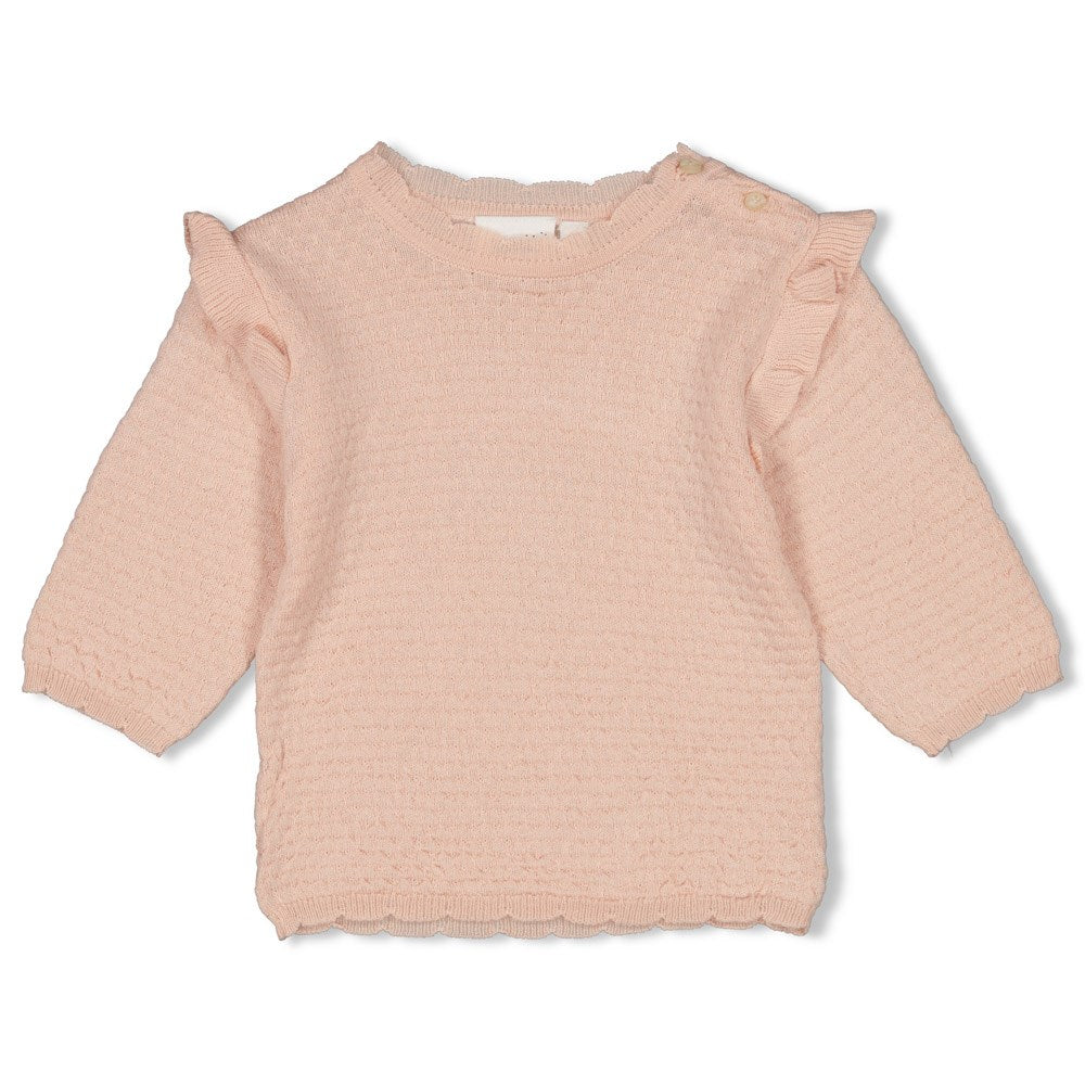 Feetje Sweater gebreid pointelle - Essential Knits