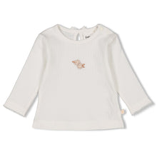 Afbeelding in Gallery-weergave laden, Feetje Longsleeve pointelle - Flower Field