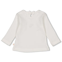 Afbeelding in Gallery-weergave laden, Feetje Longsleeve pointelle - Flower Field