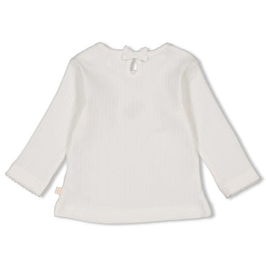 Feetje Longsleeve pointelle - Flower Field