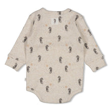 Afbeelding in Gallery-weergave laden, Feetje - Wikkelromper rib AOP - Sea Sweeties