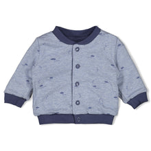 Afbeelding in Gallery-weergave laden, Feetje - Omkeerbaar bomberjack - Blue Ocean