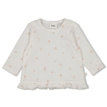 Afbeelding in Gallery-weergave laden, Feetje - Longsleeve ruches crinkle AOP - Delicate Flower
