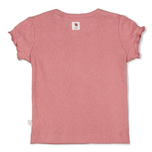 Afbeelding in Gallery-weergave laden, Feetje - T-shirt ajour rib - Ladybug