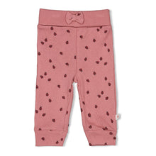 Afbeelding in Gallery-weergave laden, Feetje - Broek ajour rib AOP - Ladybug