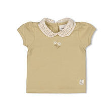 Afbeelding in Gallery-weergave laden, Feetje - T-shirt met kraag - Let Your Dreams Blossom