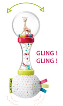 Afbeelding in Gallery-weergave laden, Sophie de giraf zachte maracas rammelaar in witte geschenkdoos