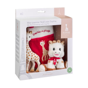 Sophie de giraf baby's eerste kerstmis set