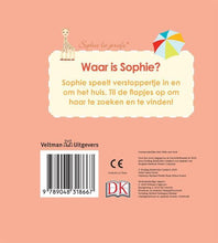 Afbeelding in Gallery-weergave laden, Sophie de giraf kartonboekje: Waar is Sophie?