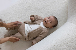 Feetje Broek gebreid - The Magic is in You - Taupe