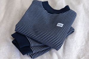 Feetje Pyjama wafel - Royal Blue (maat 92 t/m 128)