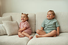 Afbeelding in Gallery-weergave laden, Feetje Shortama wafel - Summer Special - Zeegroen