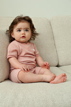 Afbeelding in Gallery-weergave laden, Feetje Shortama wafel - Summer Special - Mauve