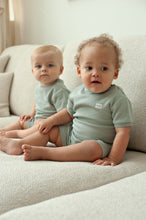 Afbeelding in Gallery-weergave laden, Feetje Shortama wafel - Summer Special - Zeegroen