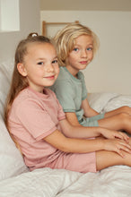 Afbeelding in Gallery-weergave laden, Feetje Shortama wafel - Summer Special - Zeegroen