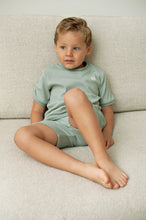 Afbeelding in Gallery-weergave laden, Feetje Shortama wafel - Summer Special - Zeegroen