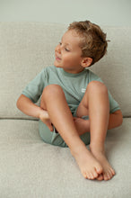 Afbeelding in Gallery-weergave laden, Feetje Shortama wafel - Summer Special - Zeegroen