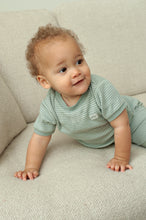 Afbeelding in Gallery-weergave laden, Feetje Shortama wafel - Summer Special - Zeegroen