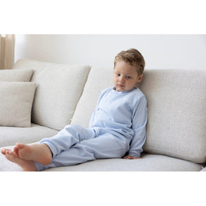 Feetje Pyjama wafel - Babyblue (92 t/m 128)