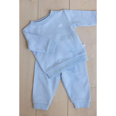 Feetje Pyjama wafel - Babyblue (92 t/m 128)