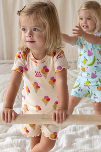Feetje Shortama Isa Icecream - Premium Summerwear by Feetje