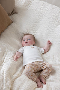 Feetje Longsleeve pointelle - Flower Field
