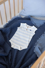 Afbeelding in Gallery-weergave laden, Feetje - Romper rib met streep k/m - Blue Ocean
