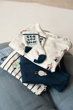 Afbeelding in Gallery-weergave laden, Feetje - Longsleeve streep - Seaside Happiness